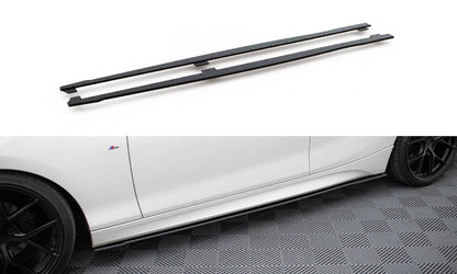 Street pro side skirts diffusers v.2 for bmw 1 f20 m135i / m140i / m-pack