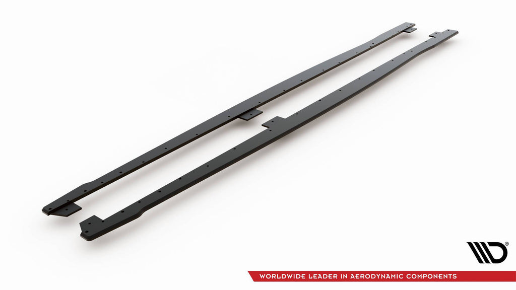 Street pro side skirts diffusers v.2 for bmw 1 f20 m135i / m140i / m-pack