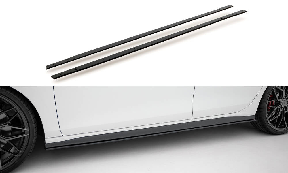 Street Pro Side -hameet Diffusers Volkswagen Golf GTI / GTE / GTI Clubsport / R-Line MK8