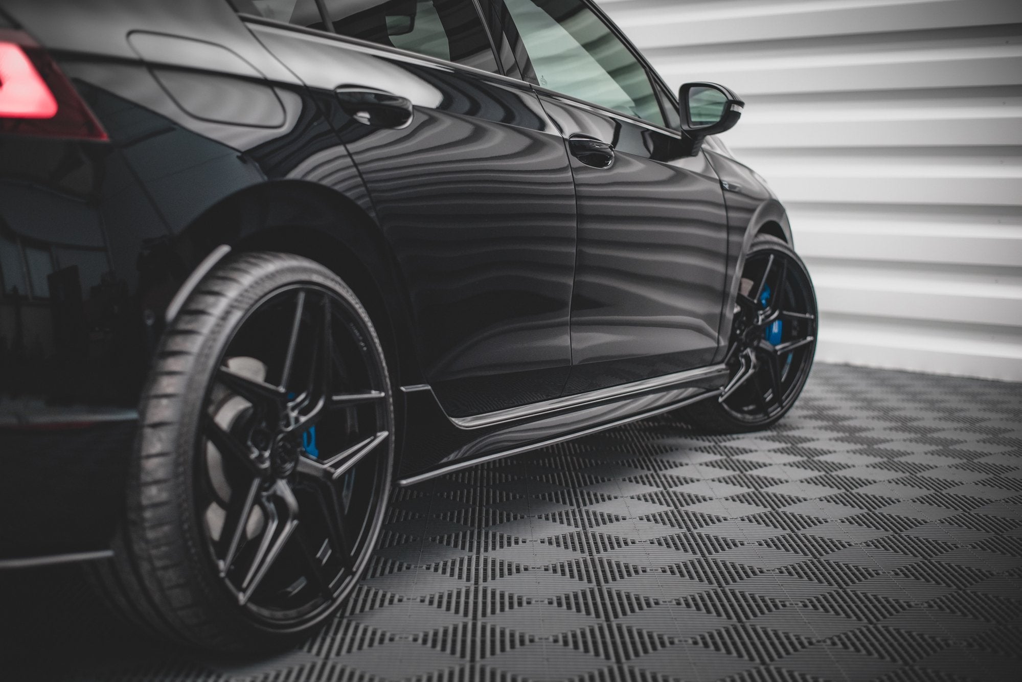 Street pro side skirts diffusers volkswagen golf r mk8