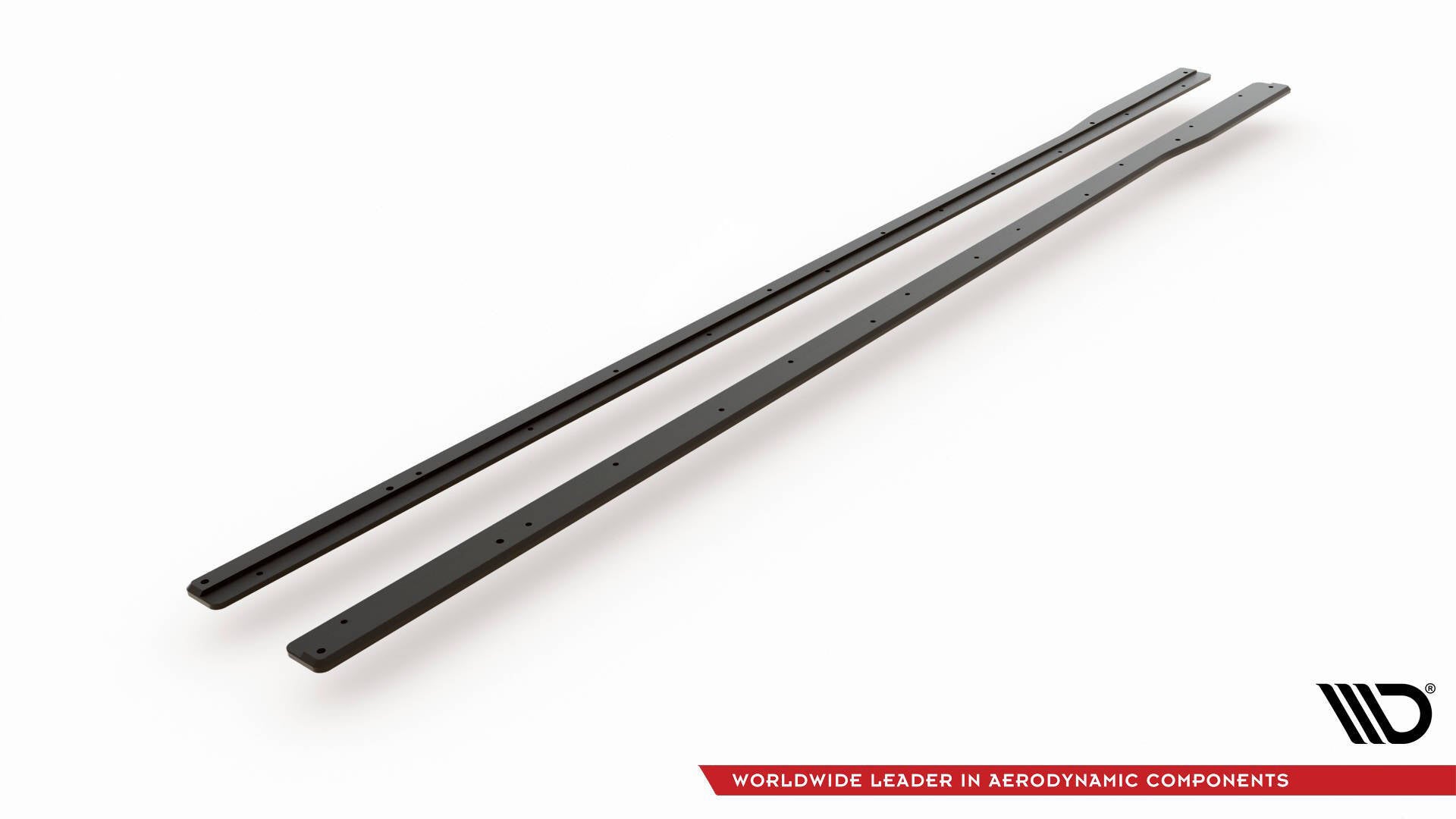 Street pro side skirts diffusers volkswagen golf r / r-line mk7 facelift