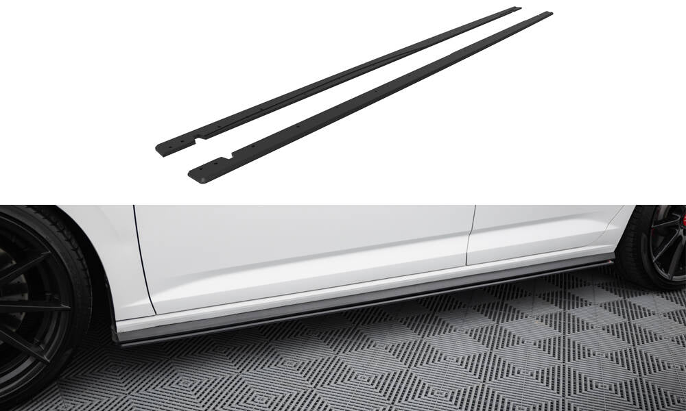 Street pro side skirts diffusers volkswagen jetta gli mk7