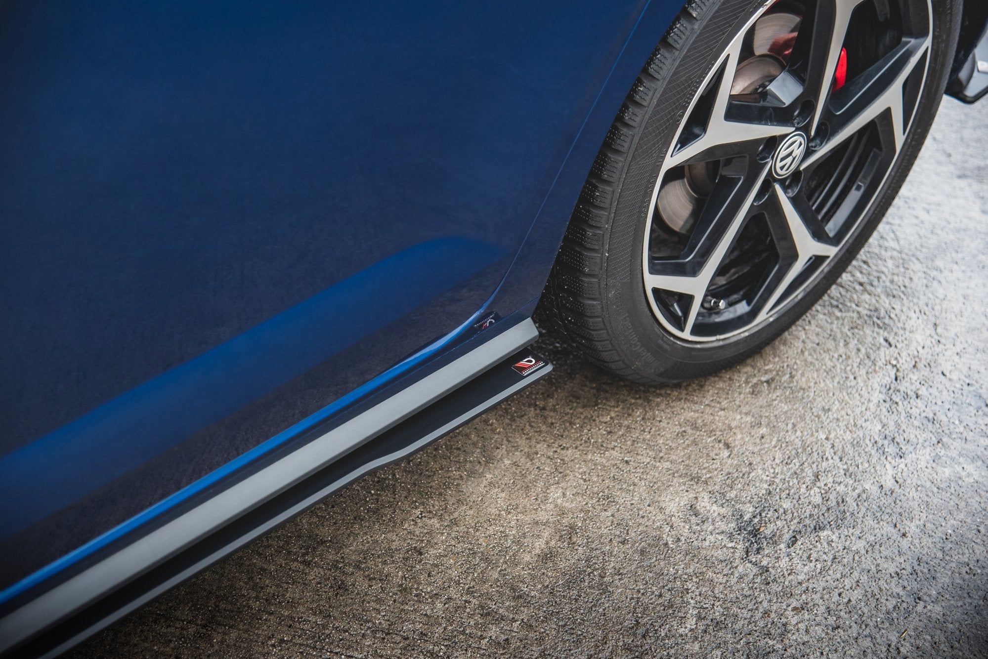 Street pro side skirts diffusers volkswagen polo gti mk6