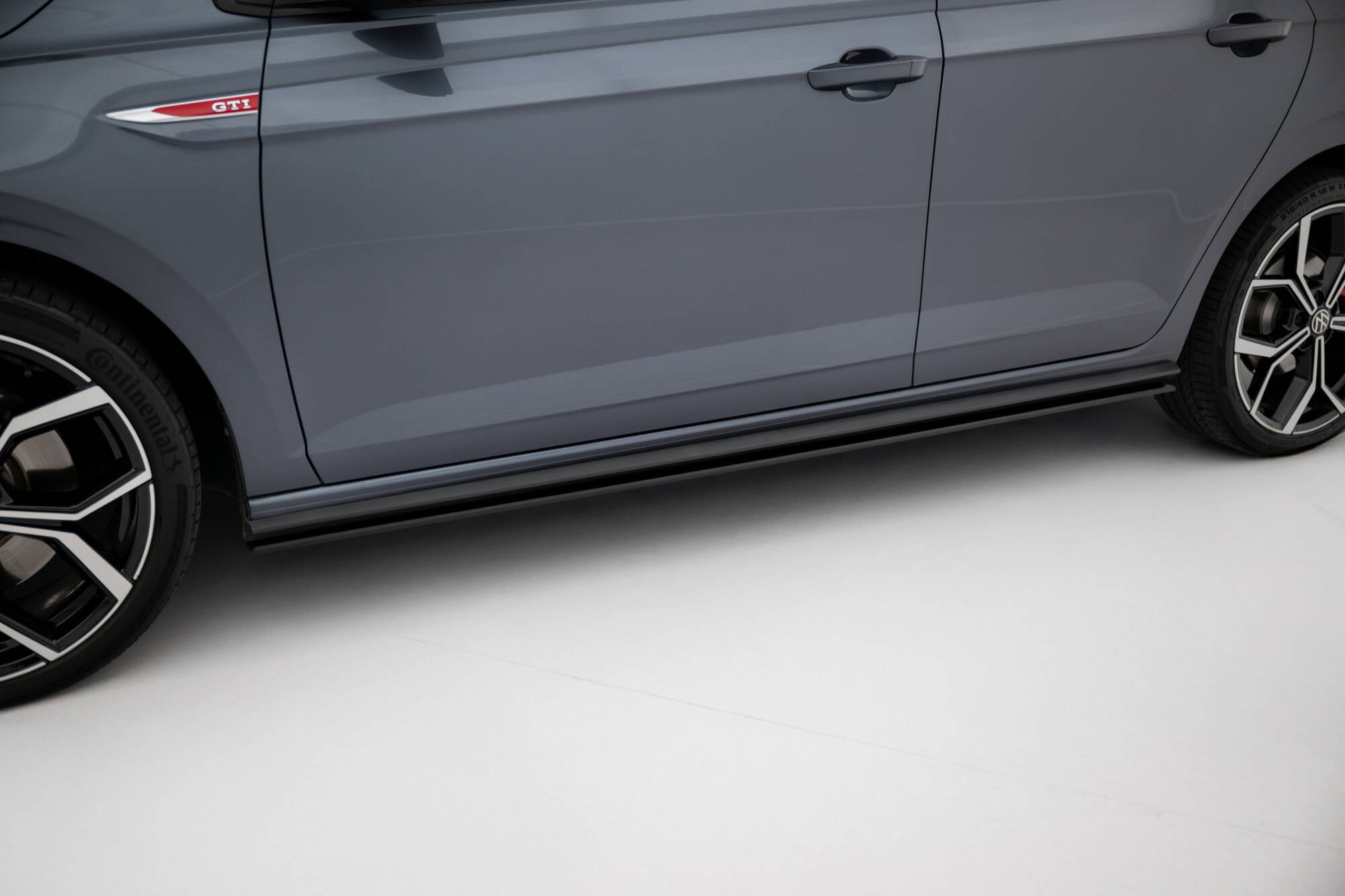 Street pro side skirts diffusers volkswagen polo gti mk6 facelift