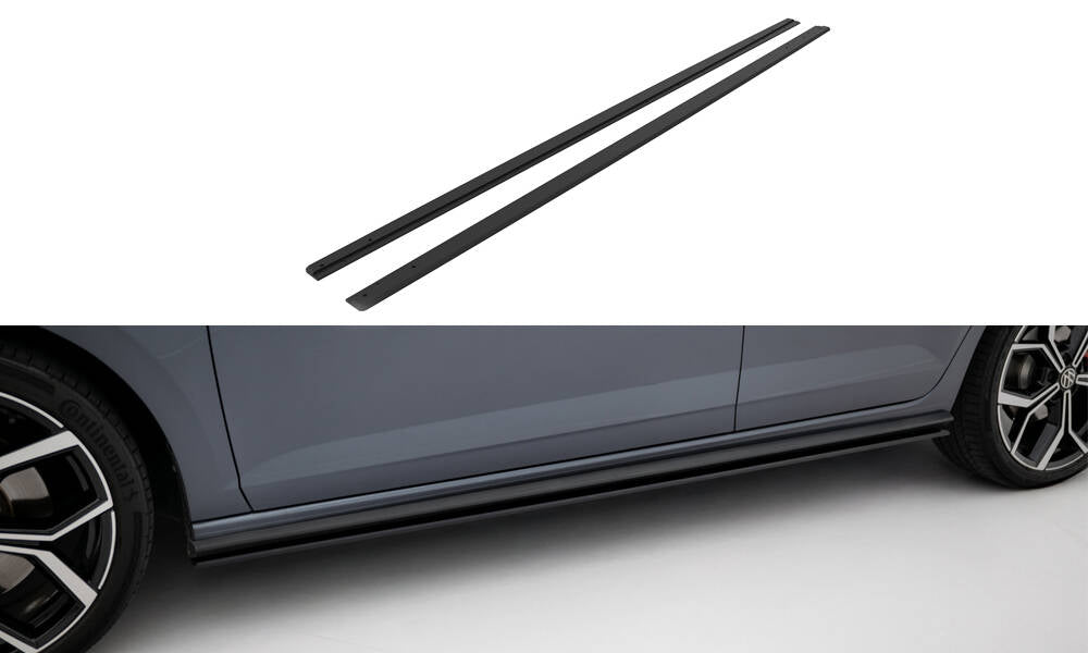 Street pro side skirts diffusers volkswagen polo gti mk6 facelift