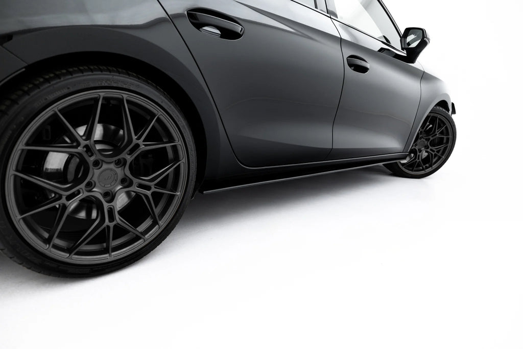 Street pro side skirts diffusers suitable for cupra leon st / hatchback mk1 facelift