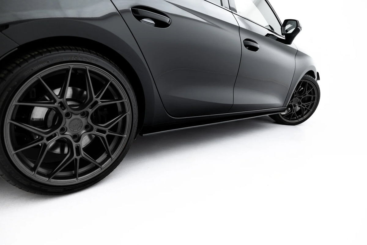 Street pro side skirts diffusers suitable for cupra leon st / hatchback mk1 facelift