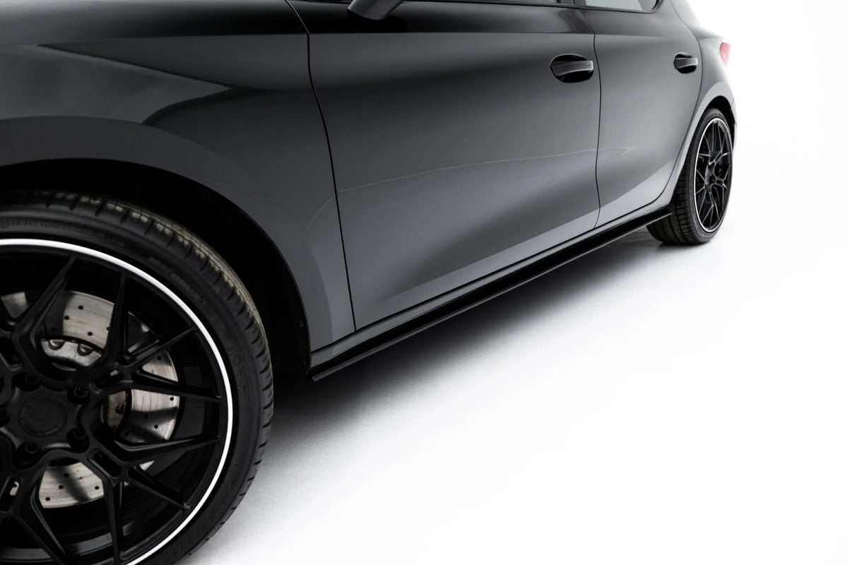 Street pro side skirts diffusers suitable for cupra leon st / hatchback mk1 facelift