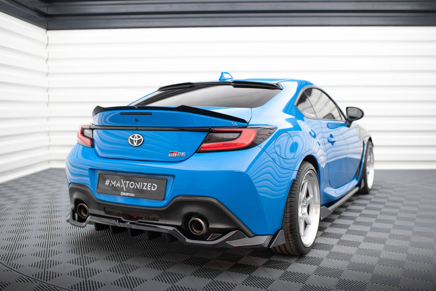 Udvidelsen af ​​bagvinduet Toyota GR86 MK1