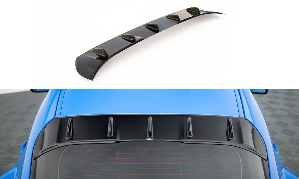 The extension of the rear window toyota supra mk5