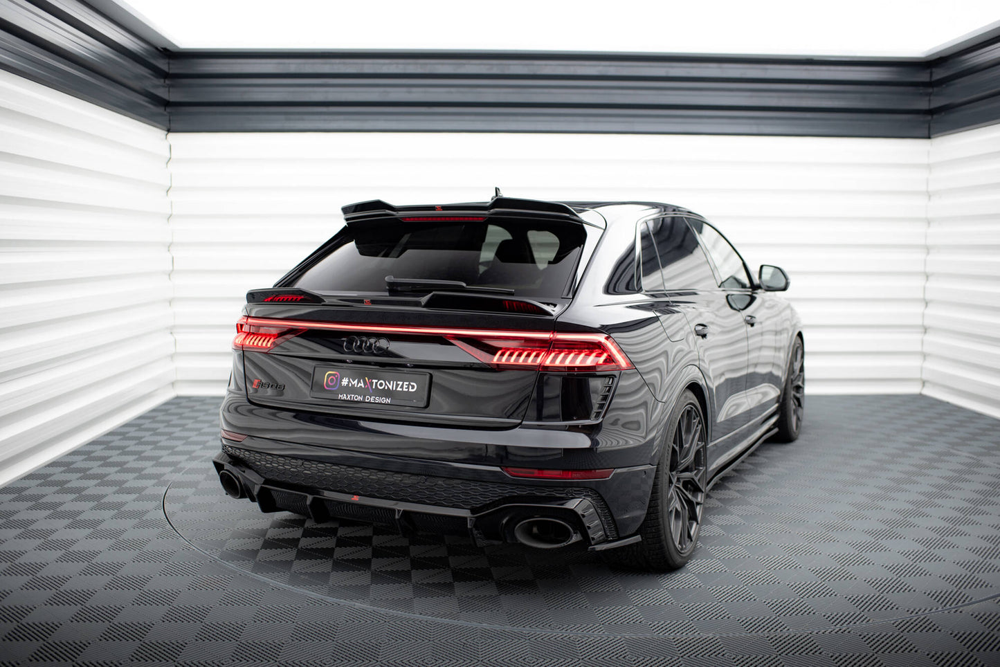 Upper spoiler cap 3d audi rsq8 mk1