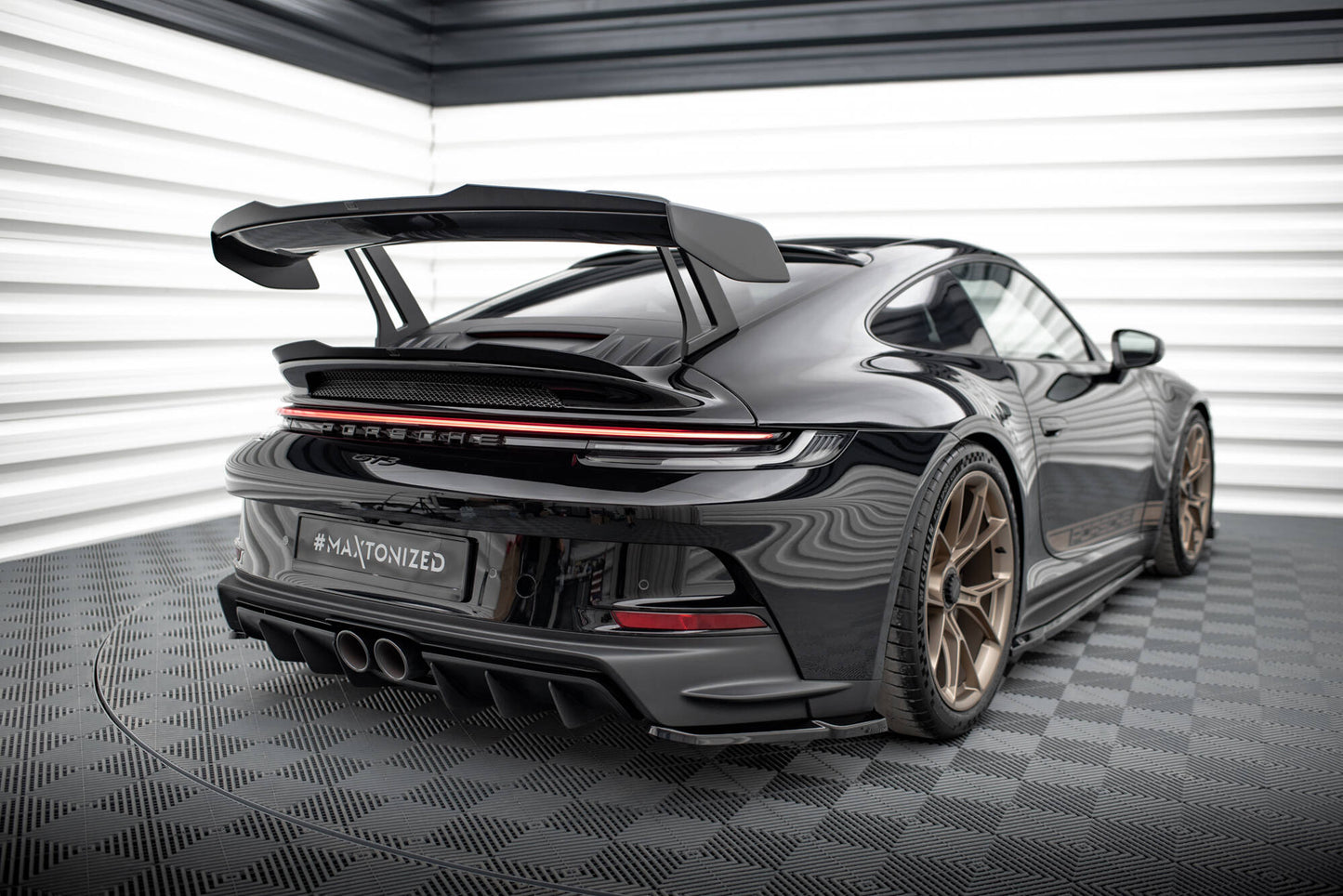 Upper spoiler cap porsche 911 992 gt3
