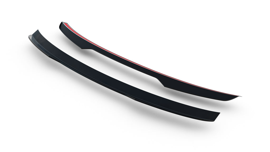 Upper spoiler cap suitable for volkswagen t-roc r-line mk2