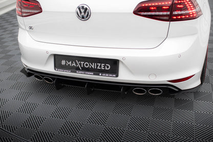 VW Golf 7 R Hatchback Reara diffuser & rear side splitters