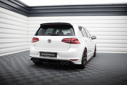 VW Golf 7 R Hatchback Reara diffuser & rear side splitters