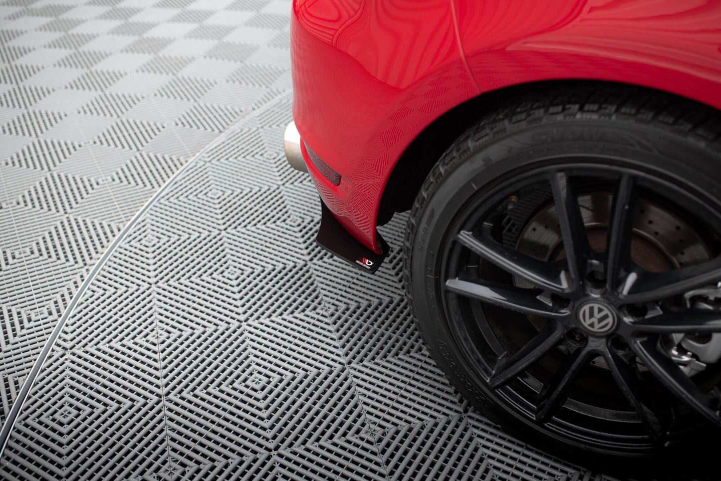 Vw golf vi gti / 35th rear valance & rear side splitters