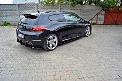 VW Scirocco R Rear diffuser & rear side splitters