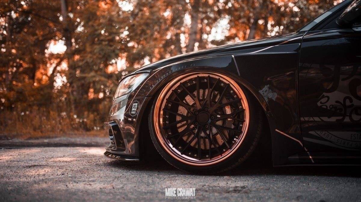 Wide Body Audi S6 C7 Avant + Set of Splitters