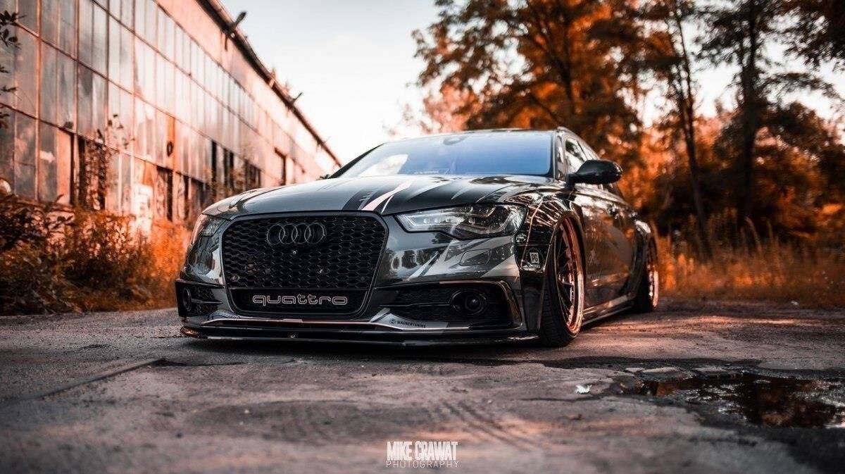 Wide Body Audi S6 C7 Avant + Set of Splitters