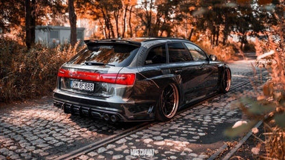 Wide Body Audi S6 C7 Avant + Set of Splitters