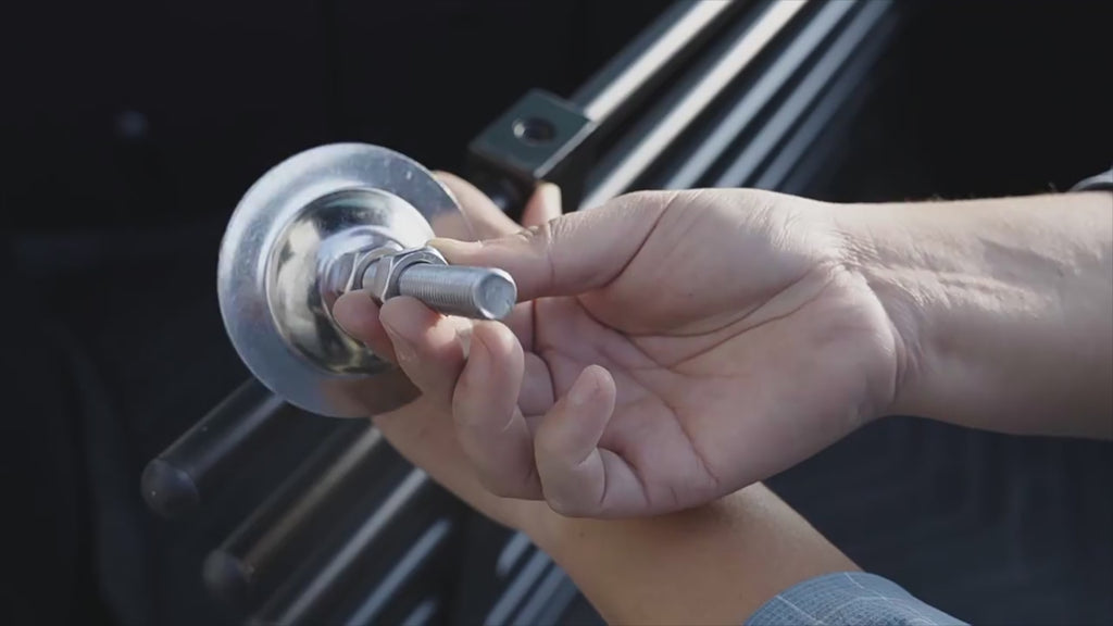 Bagagerumsgitter / Bagagerumsbeskyttelse med tilvalg Lastdeler Tesla Model Y - Hundegitter