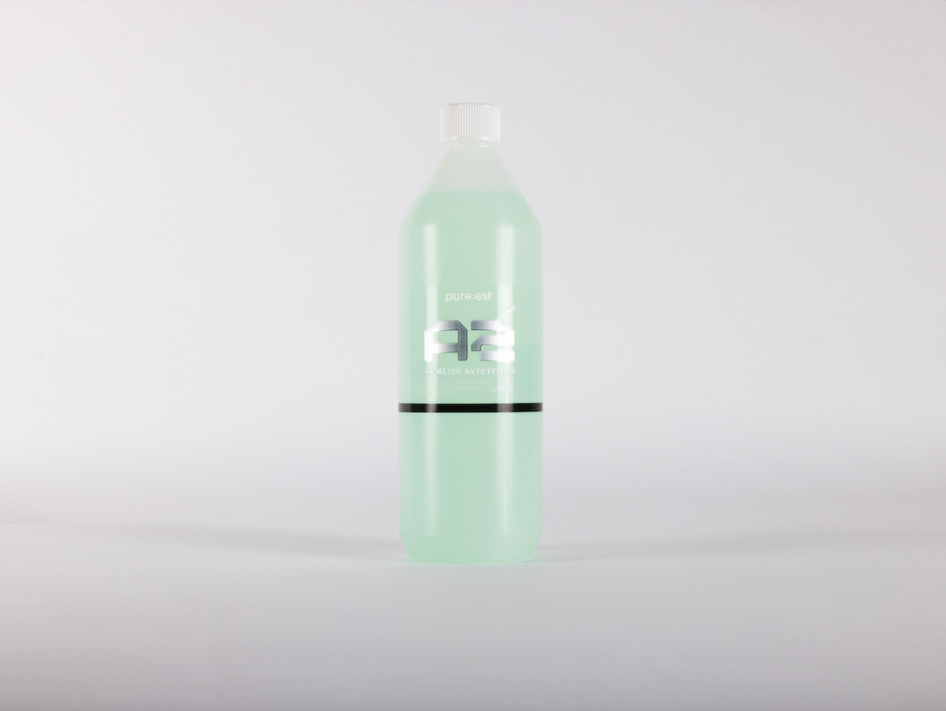 Pureest A2 Alkalisk avfettning 1 liter – koncentrerad