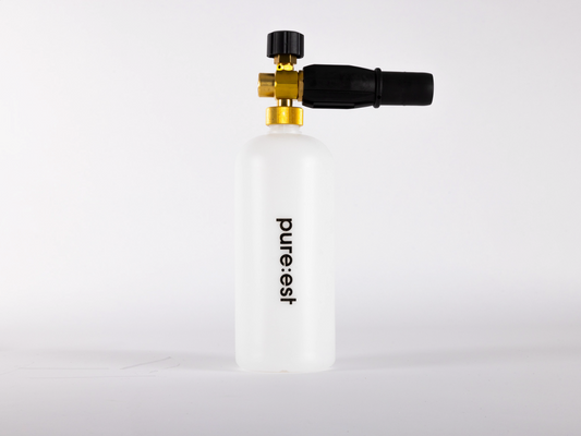 Pureest Foam-lanse inklusive adaptere