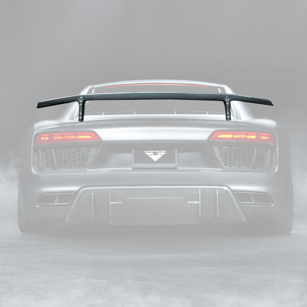 Audi R8 Carbon Fiber Wing - Vorsteiner Wheels Wheels  - Aero - [tags]