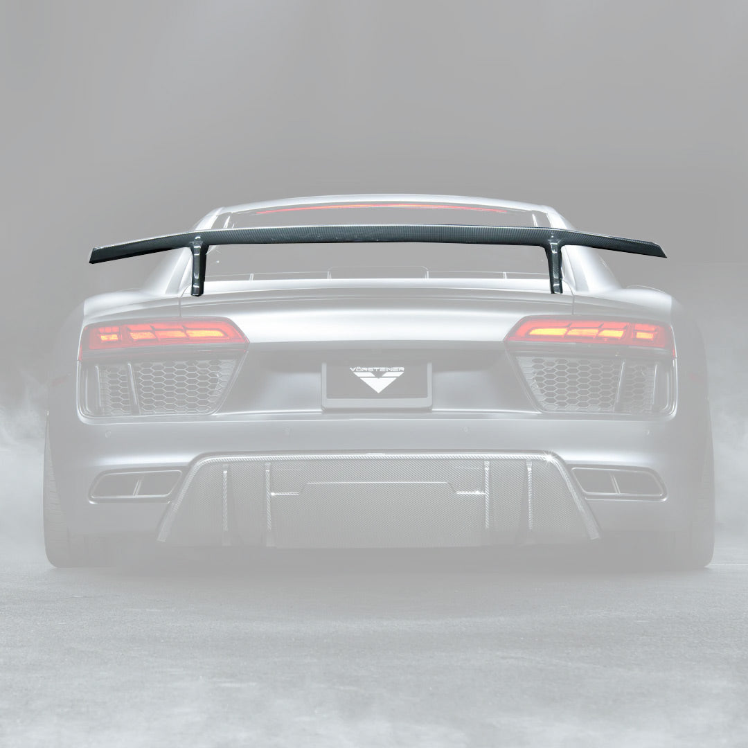 Audi R8 Carbon Fiber Wing - Vorsteiner Wheels Wheels  - Aero - [tags]