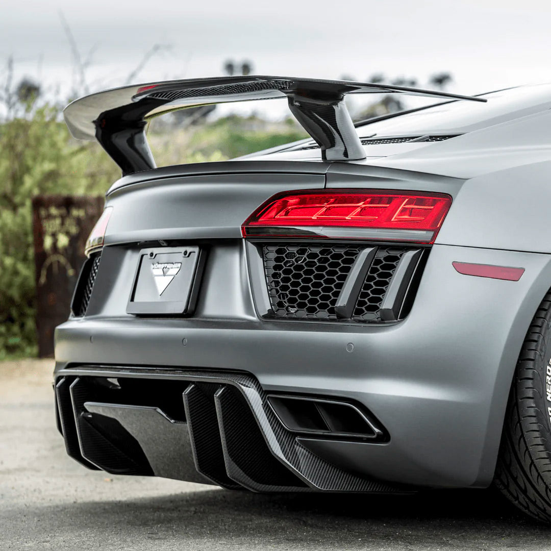Audi R8 Carbon Fiber Wing - Vorsteiner Wheels Wheels  - Aero - [tags]