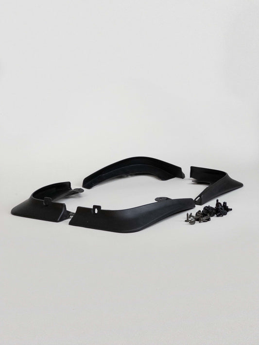 Model S Splashback - Matte black with protective film