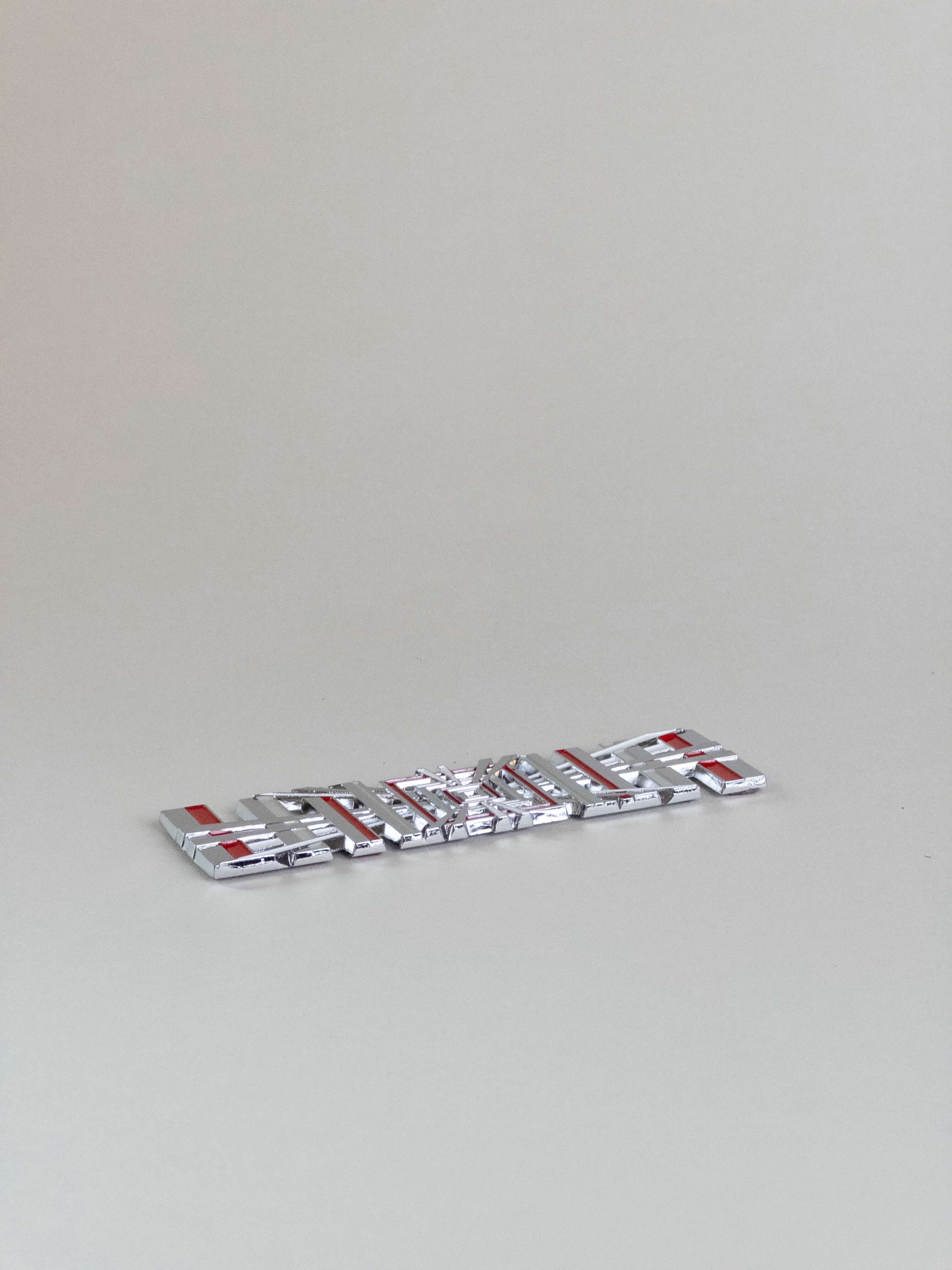 Tesla Plaid Emblem / Badge