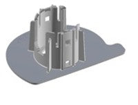 S7 Pa-holder, Rr Fascia - 1088442-00-A