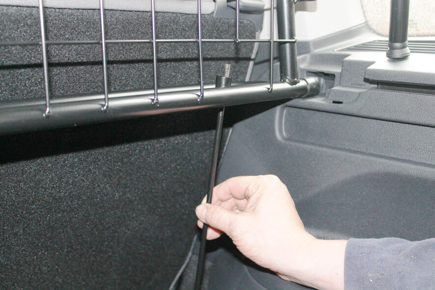 Bagagerumsgitter / Bagagerumsbeskyttelse med tilvalg Lastdeler Volkswagen Touran
