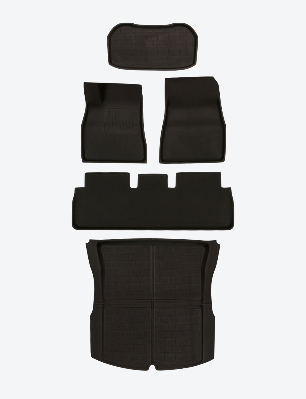 XPE Gummimattor Tesla Model 3 - Paket M