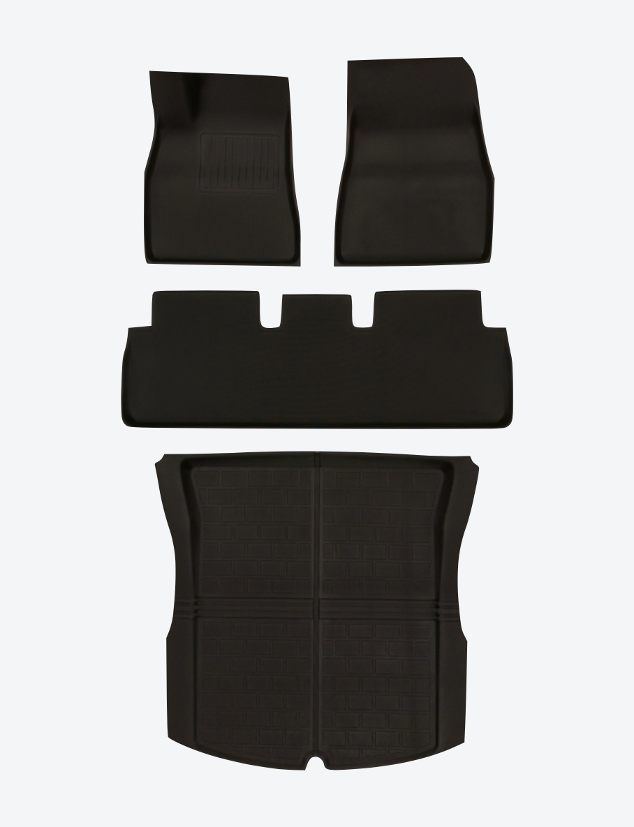 XPE Gummimattor Tesla Model 3 - Paket S