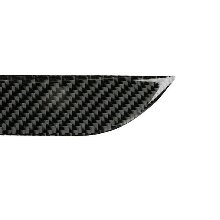 Model S Door handle with carbon fiber appearance