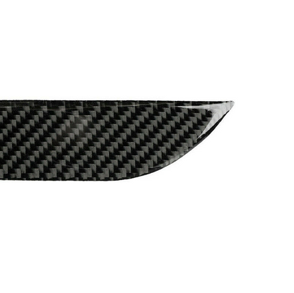 Model S Door handle with carbon fiber appearance