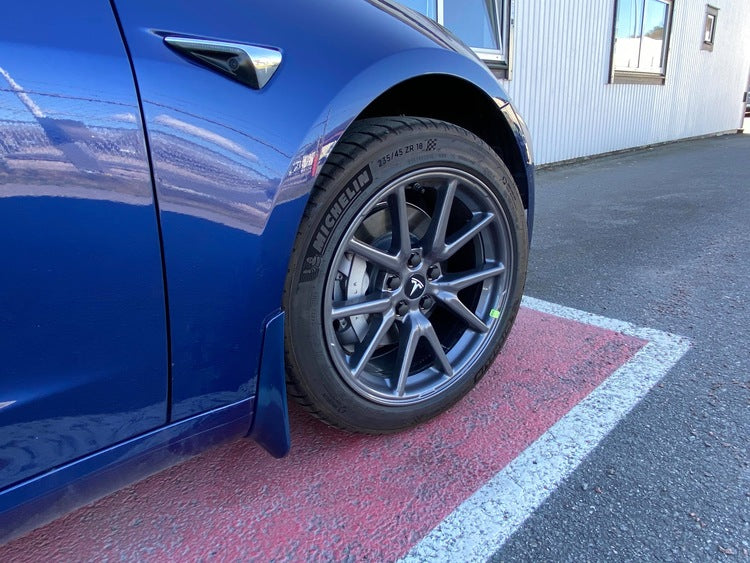 Model 3 Stänkskydd - Blåa reservdelar