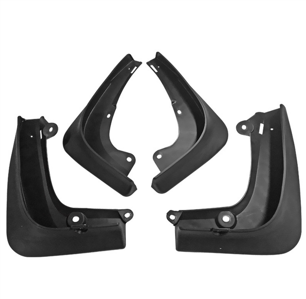 Stänkskydd Matt Svart 4-pack Tesla Model S