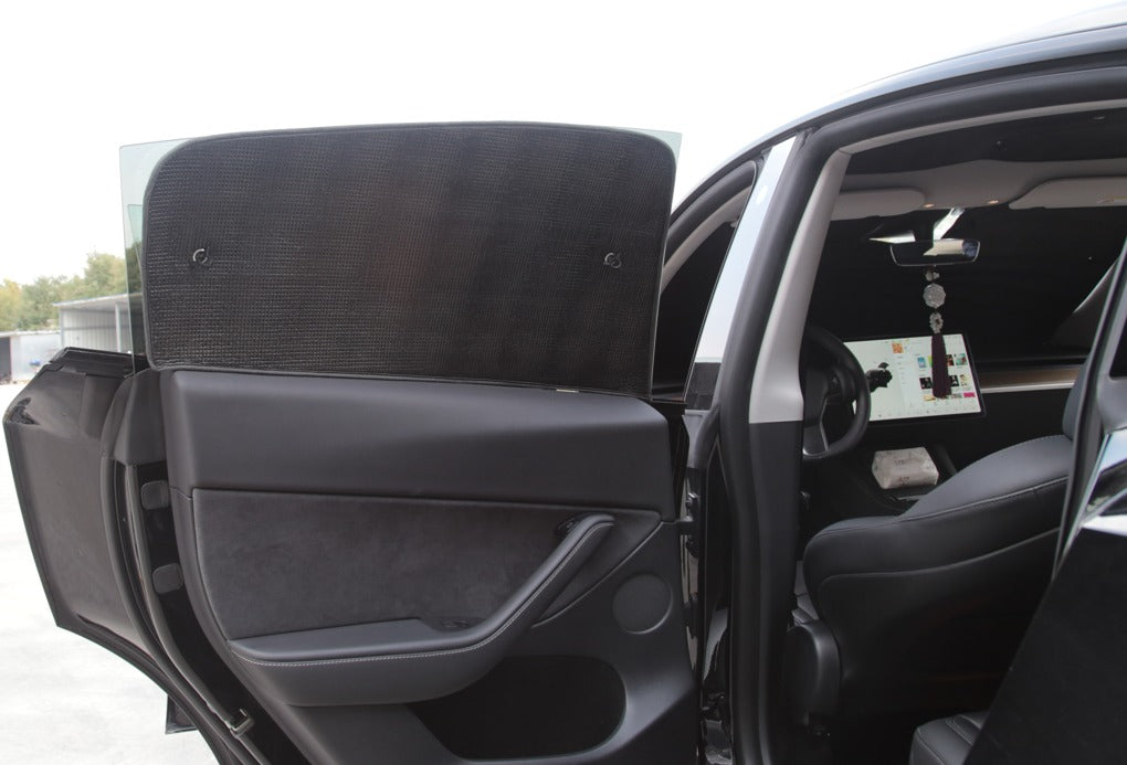 Solskydd Aluminium Tesla Model Y