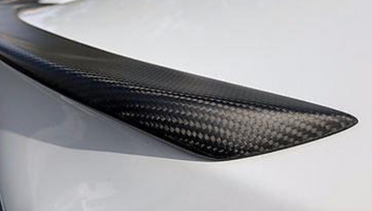 Model S Spoiler carbon fiber matt