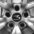 Tesla Model 3 Center caps vit 3