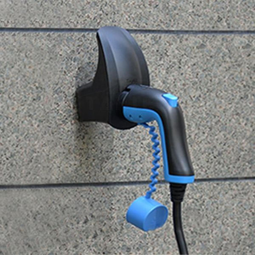 Typ 2 hållare + kabelhållare laddkabel