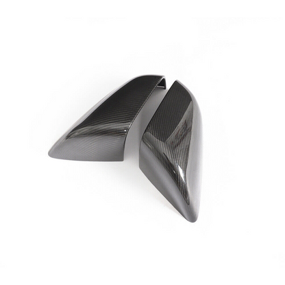 Model X side mirrors carbon fiber glossy