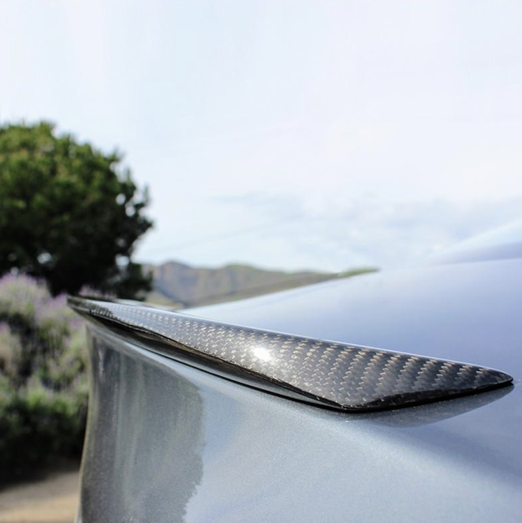 Model S Spoiler hiilikuituinen aihio