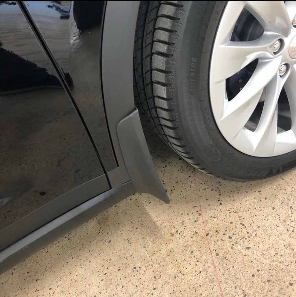 Model X stänkskydd mattsvart