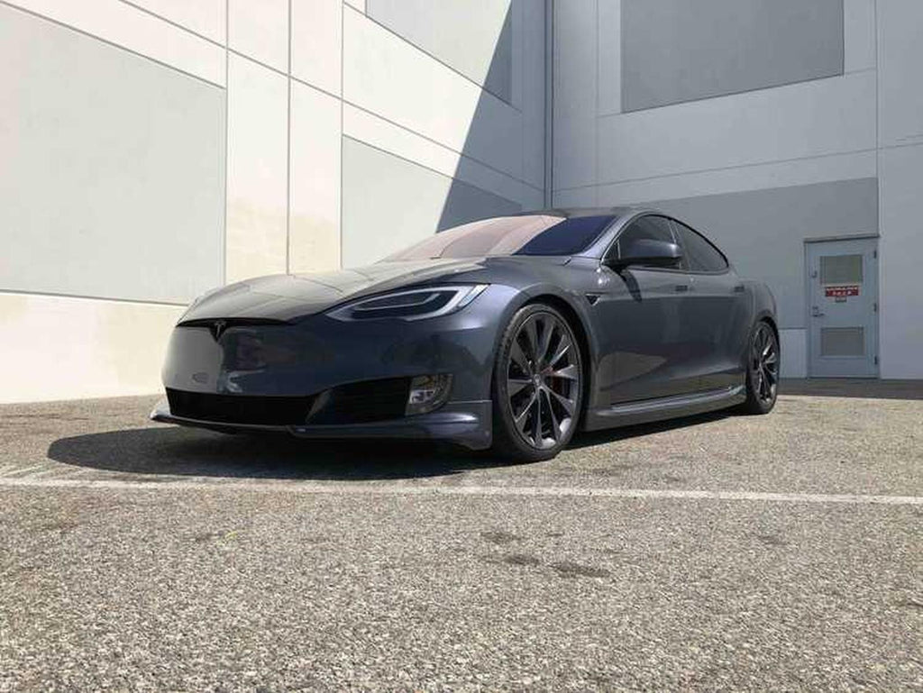Unplugged Performance Tesla Model S lowering kit