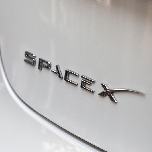 SpaceX Decals for the boot lid