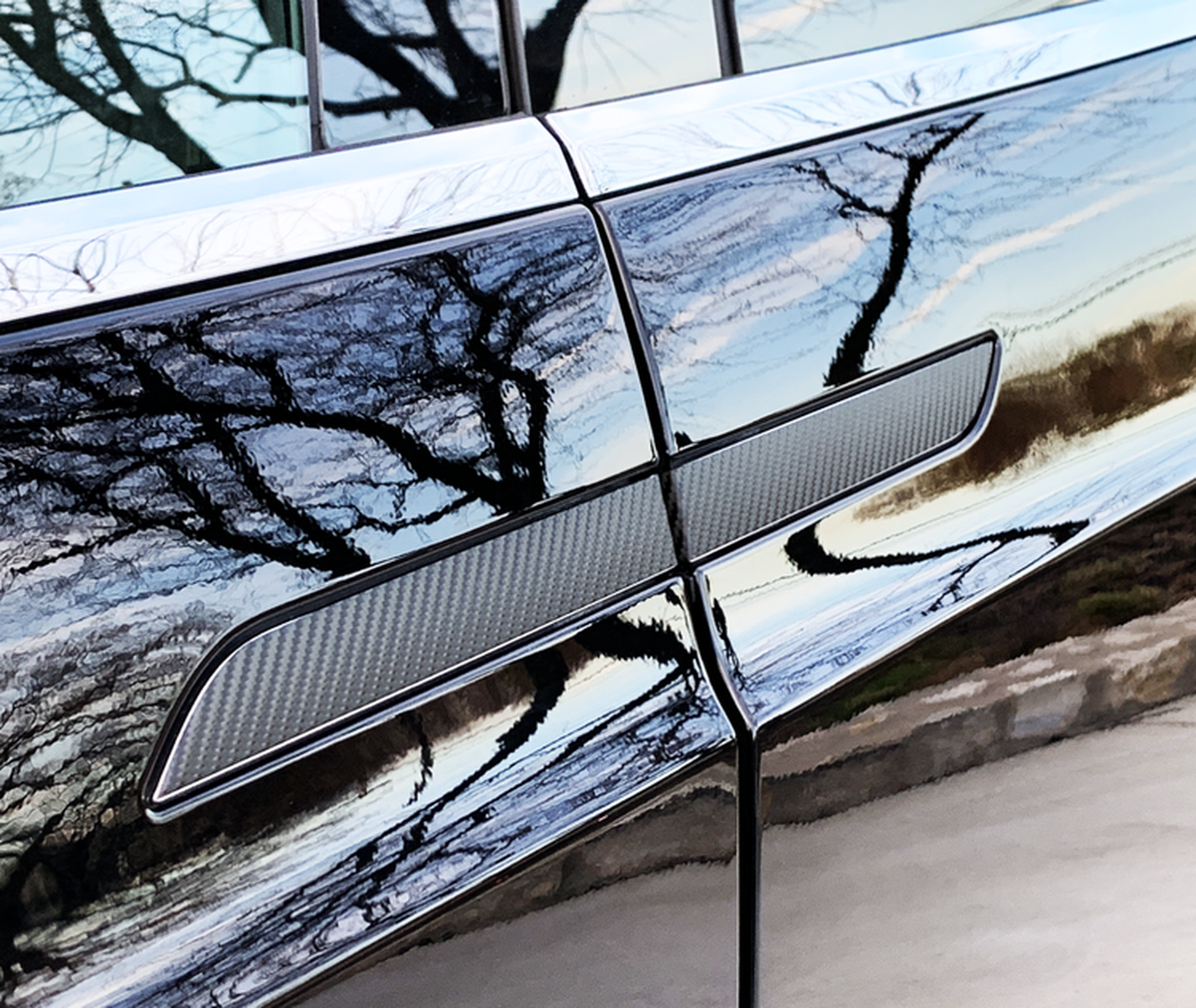 Model X Dörrhantag 3M folie